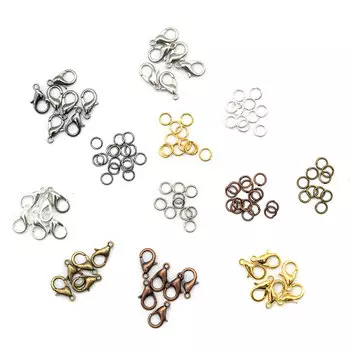 NIT001 Набор фурнитуры для украшений, 6 цветов, Астра