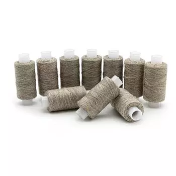 Нить льняная Л34, 250м (суровая)