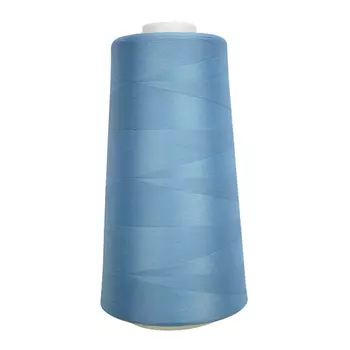 Нить текстурированная некрученая 150D/1, 5000ярд (3140 дымч.голубой)