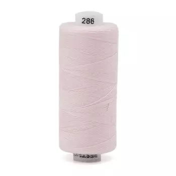 Нитки 40/2 универсальные, 400ярд, Bestex (288 бело-розовый)
