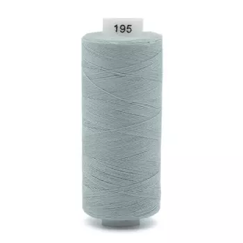 Нитки 40/2 универсальные, 400ярд, Bestex (195 серый.иней)