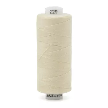 Нитки 40/2 универсальные, 400ярд, Bestex (229 крем)