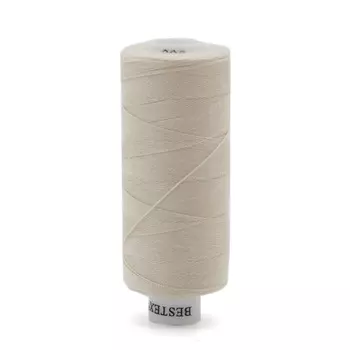 Нитки 40/2 универсальные, 400ярд, Bestex (203 св.бежево-молочный)