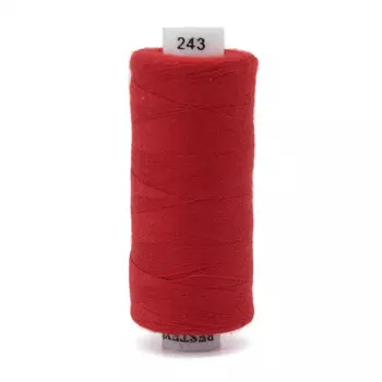 Нитки 40/2 универсальные, 400ярд, Bestex (243 красный)