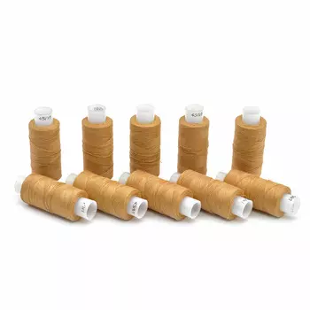 Нитки 45ЛЛ (200м) цветные наб. 10 шт (бежевый)