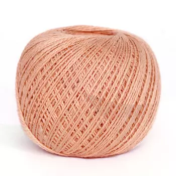 Нитки 'Флокс' (100% хлопок) 25г 150м (0601 персик)