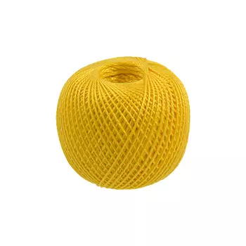 Нитки 'ИРИС' (100%хлопок) 25г 150м (0305 желтый)