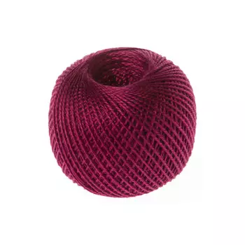 Нитки 'ИРИС' (100%хлопок) 25г 150м (1206 темно-фиолетовый)