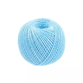 Нитки 'ИРИС' (100%хлопок) 25г 150м (2704 бледно-голубой)