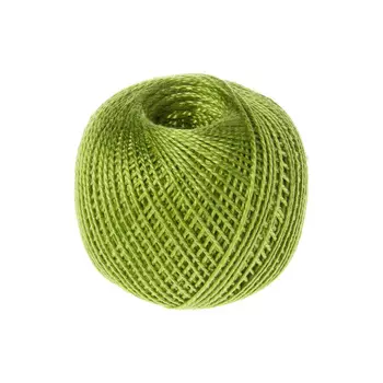 Нитки 'ИРИС' (100%хлопок) 25г 150м (4006 зеленый светлый)