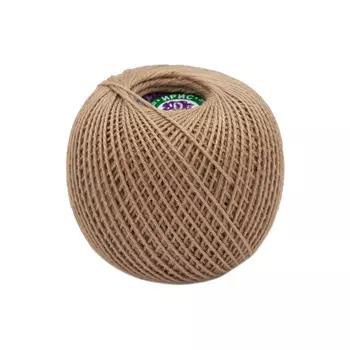 Нитки 'Ирис' наб. 6шт.100% хлопок, 25г 150м (5904 бежевый)