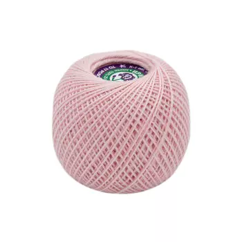 Нитки 'Ирис' наб. 6шт.100% хлопок, 25г 150м (1002 бл.розовый)