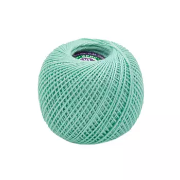 Нитки 'Ирис' наб. 6шт.100% хлопок, 25г 150м (4102 бл.зеленый)