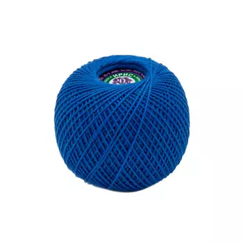 Нитки 'Ирис' наб. 6шт.100% хлопок, 25г 150м (2714 синий)