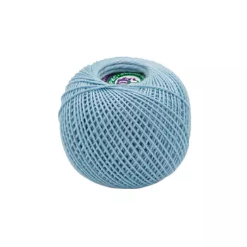 Нитки 'Ирис' наб. 6шт.100% хлопок, 25г 150м (2704 бледно-голубой)