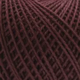 Нитки 'Ирис' наб. 6шт.100% хлопок, 25г 150м (5710 коричневый)