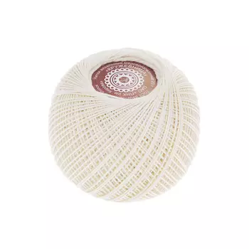 Нитки 'Кружевница' (100%хлопок) 20г 195м (0102)