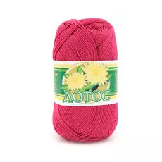 Нитки ЛОТОС (100%хлопок) (1110 малиновый)