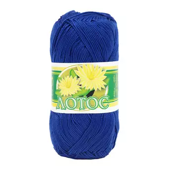 Нитки ЛОТОС (100%хлопок) (2411 васильковый)