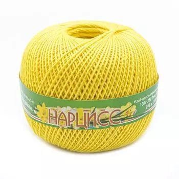 Нитки НАРЦИСС (100%хлопок) (0204 лимонный)