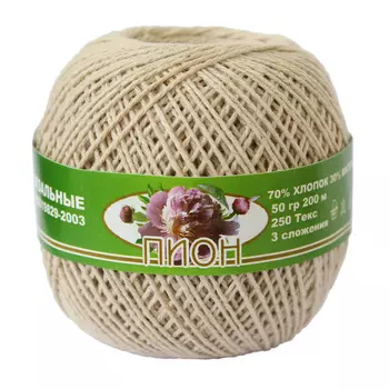 Нитки 'ПИОН' (70% хлоп., 30% вискоза) (3600)