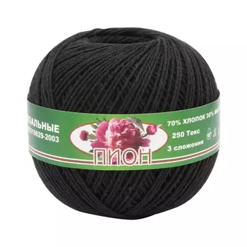 Нитки 'ПИОН' наб. 4шт (70% хлоп., 30% вискоза) 50г 200м (4305)