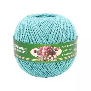 Нитки 'ПИОН' наб. 4шт (70% хлоп., 30% вискоза) 50г 200м (2002)