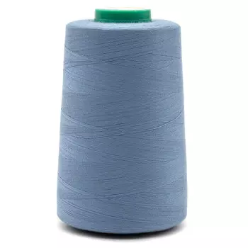 Нитки промышленные 40/2, универсальные, 5000ярд, Bestex (312 матово-голубой)