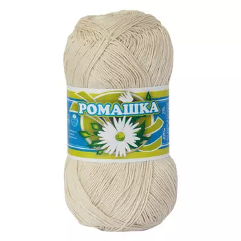 Нитки РОМАШКА (100%хлопок) (0103 суровый)