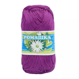 Нитки РОМАШКА (100%хлопок) (1710 яркая сирень)