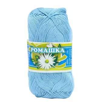 Нитки РОМАШКА (100%хлопок) (2704 голубой)