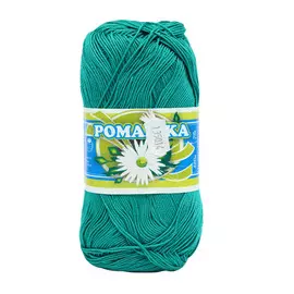Нитки РОМАШКА (100%хлопок) (3514 изумруд)