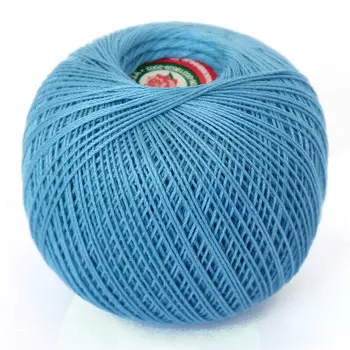 Нитки Роза (100% хлопок) (2706 ярко-голубой)