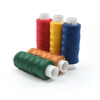 Нитки швейные 45ЛЛ 150м Набор 12шт 'Круглый год' (Цветные)