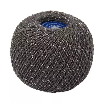 Нитки 'СНЕЖИНКА сверкающая' (86%хлопок,14% люрекс) 25г 195м (4303)