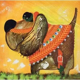 НК2182 Набор для вышивания бисером 'Нова Слобода' 'Санчо Панса', 30x30 см