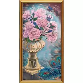 НК6012 Набор для вышивания бисером 'Нова Слобода' 'Сад желания', 25х50 см