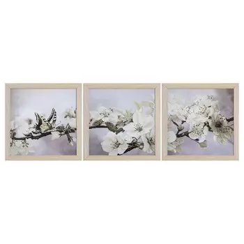 ННК6502 Набор для вышивания 'Цветущий сад ' 3 части 30x30 см