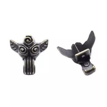 Ножка декоративная для шкатулок 31*31 мм, 4шт бронза