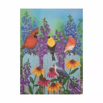 НР-3023 Канва с рисунком для вышивания бисером 'Посиделки' Hobby&amp;Pro 25-33см