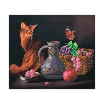 НР-3070 Канва с рисунком для вышивания бисером 'Выдержка' Hobby&amp;Pro 30*26см