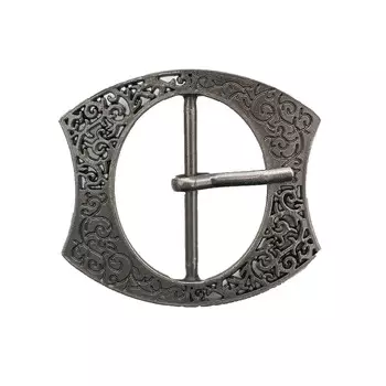 НРЮ1472 Пряжка, 30 мм (старое серебро)