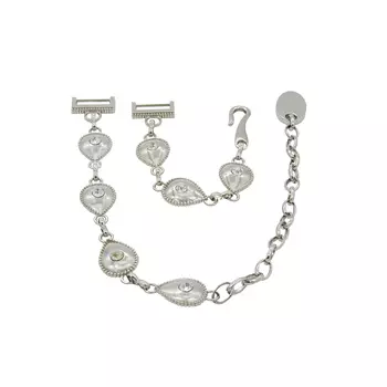 НРВ1700 Украшение со стразами, никель, 30*13 см, Hobby&amp;Pro