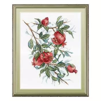 НВ-535 Набор для вышивания мулине МП Студия 'Гранатовое дерево'35*28см