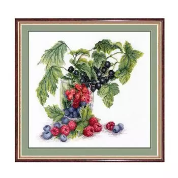 НВ-562 Набор для вышивания 'МП Студия' 'Ягодное ассорти', 22*23 см