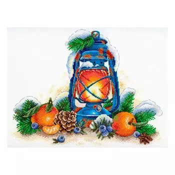 НВ-757 Набор для вышивания МП Студия 'Аромат мандаринов' 21*27см