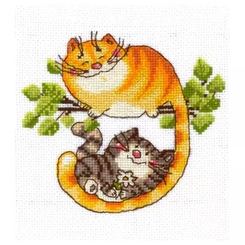 О-08 Набор для вышивания 'Обожаю', 15*13 см