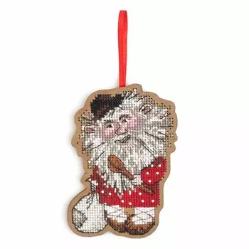 О-103 Набор для вышивания крестом на основе Созвездие 'Хранитель дома. Домовой' 10*7 см