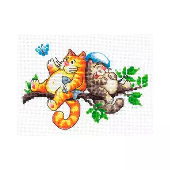 О-16 Набор для вышивания 'Отдыхаем' 16,5х12 см