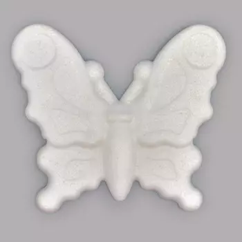 OANFARU Заготовка для декорирования из пенопласта 'Бабочка', 11x12,5см